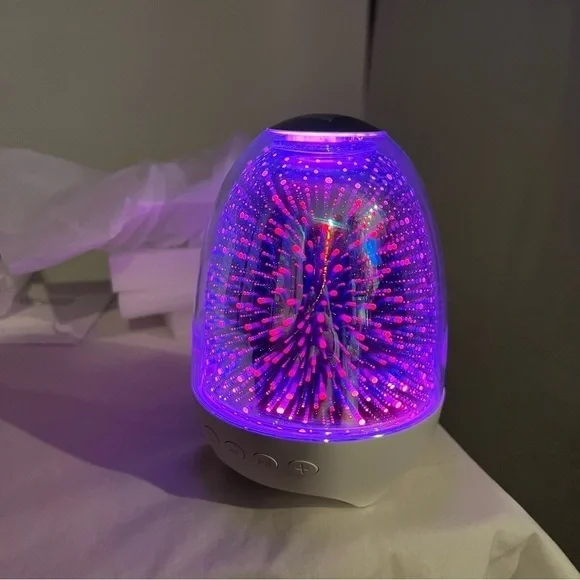 Aiscool Multifunctional Night Light (Blue Tooth) Speaker 7 Color LED New